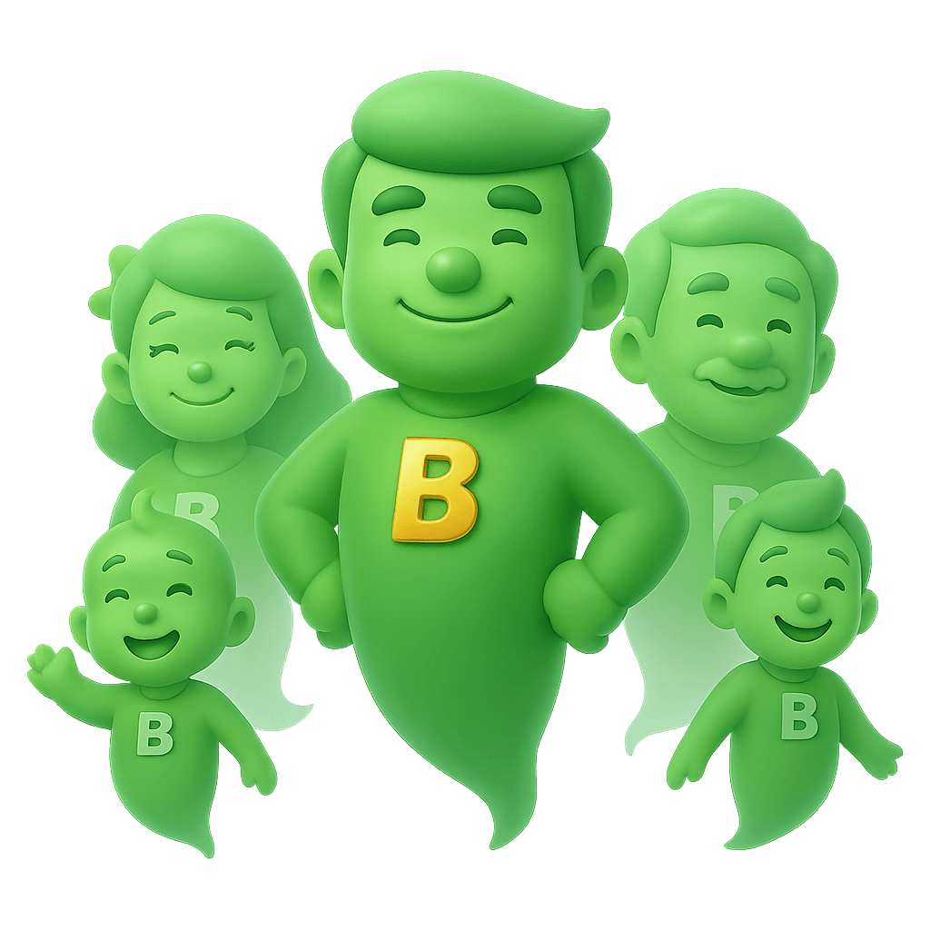 Babuddy saving together with family